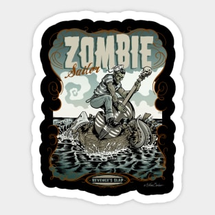 Zombie Sailor Sticker